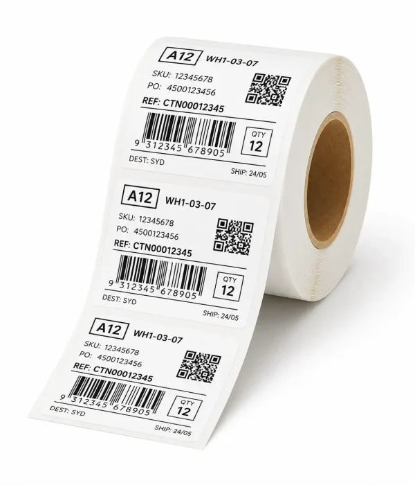 HY Paper 50 x 25 mm Direct Thermal Label