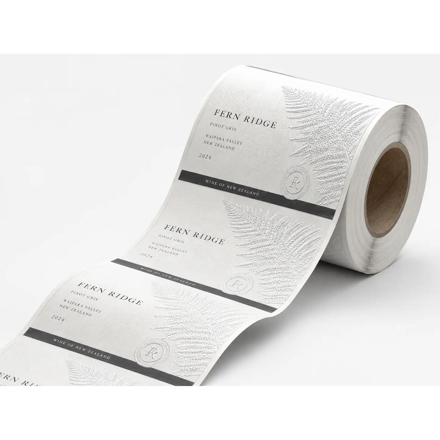 HY Paper custom wine label