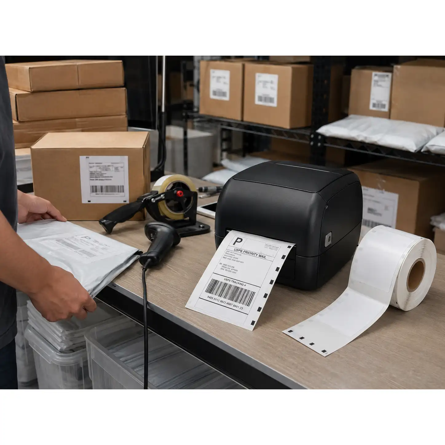 HY-Paper-DYMO-Compatible-Thermal-Label-for-Office-and-Shipping-Use HY Paper DYMO compatible thermal label for office and shipping