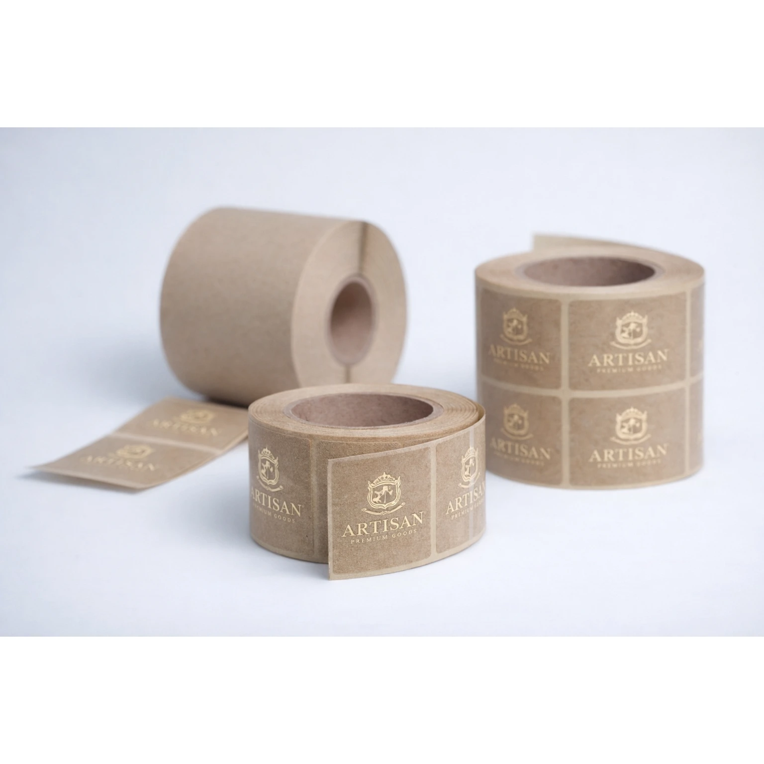 HY Paper kraft paper label for coffee and bakery packaging