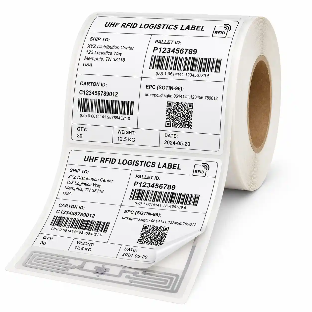 HY-Paper-RFID-Logistics-Label HY Paper RFID logistics label